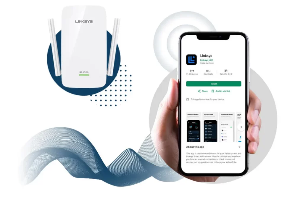 Linksys AX1800 WiFi Extender Setup Via Linksys App